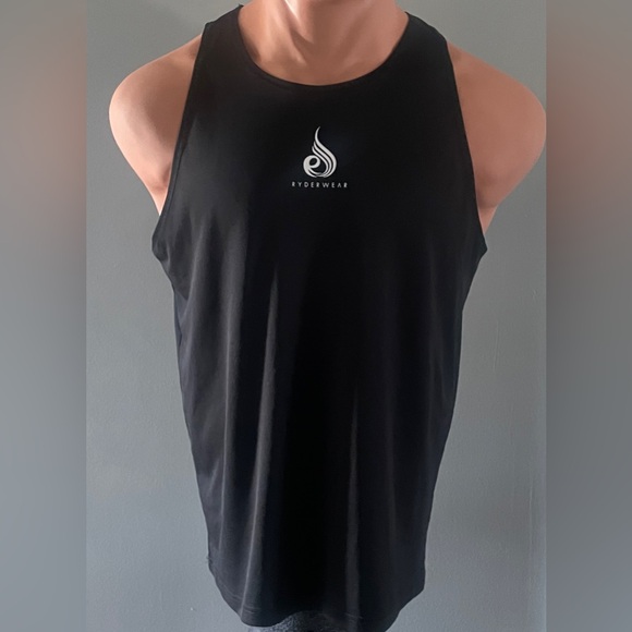 Ryderwear Men’s Tank Top, Black, 2XL, Comfortable Fabric, LIKE-NEW - Picture 1 of 10